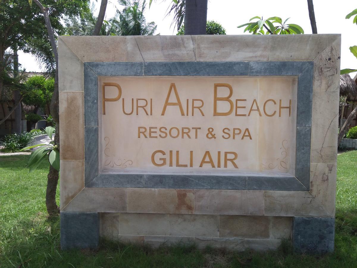Puri Air Beach Resort & Spa Gili Air Exterior foto
